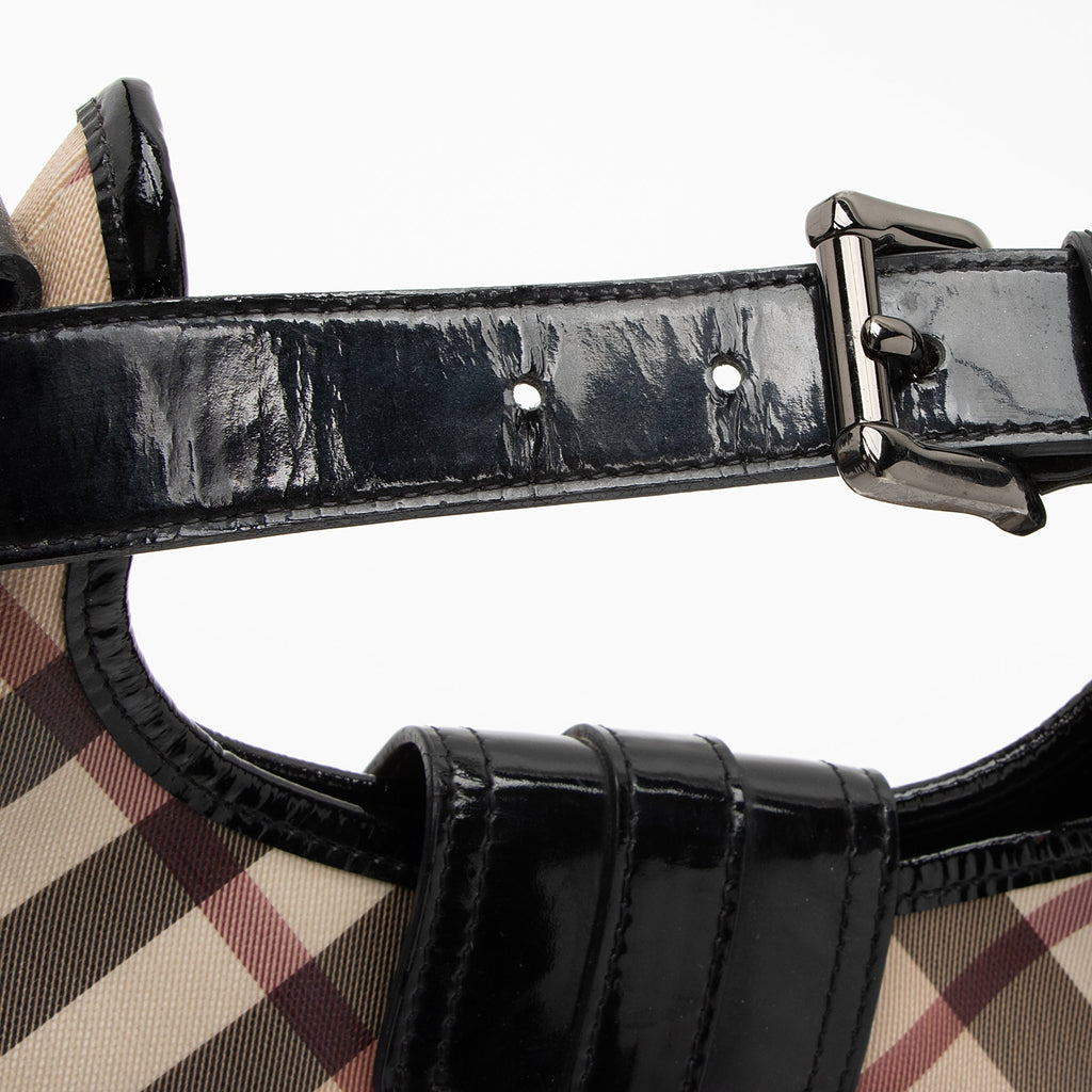 Burberry Nova Check Brooke Mini Hobo (SHF-23249)