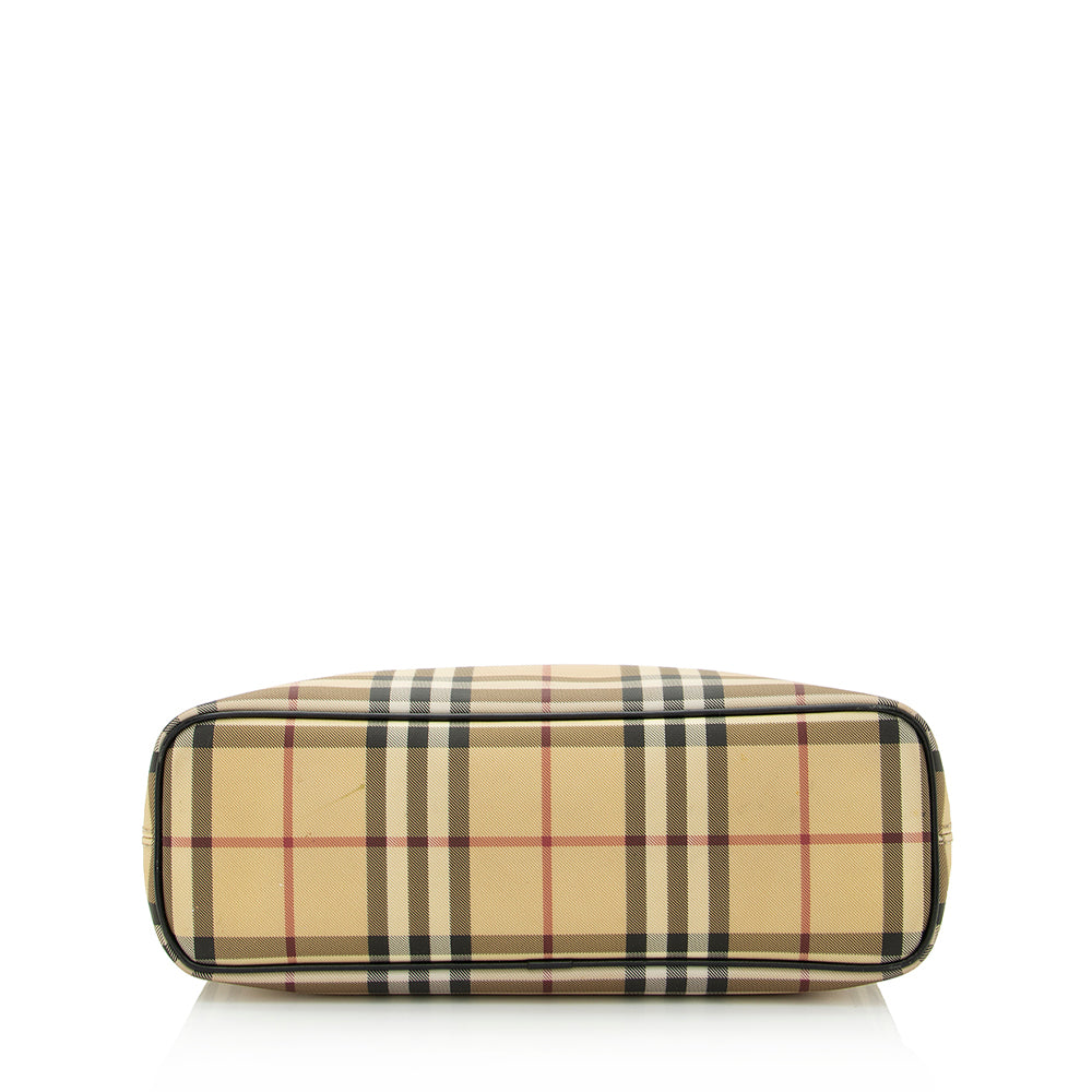 Burberry Nova Check Medium Tote (SHF-21734)