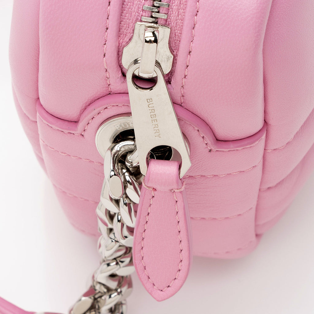 Burberry Quilted Lambskin TB Lola Mini Camera Bag (SHF-P8BD4P)