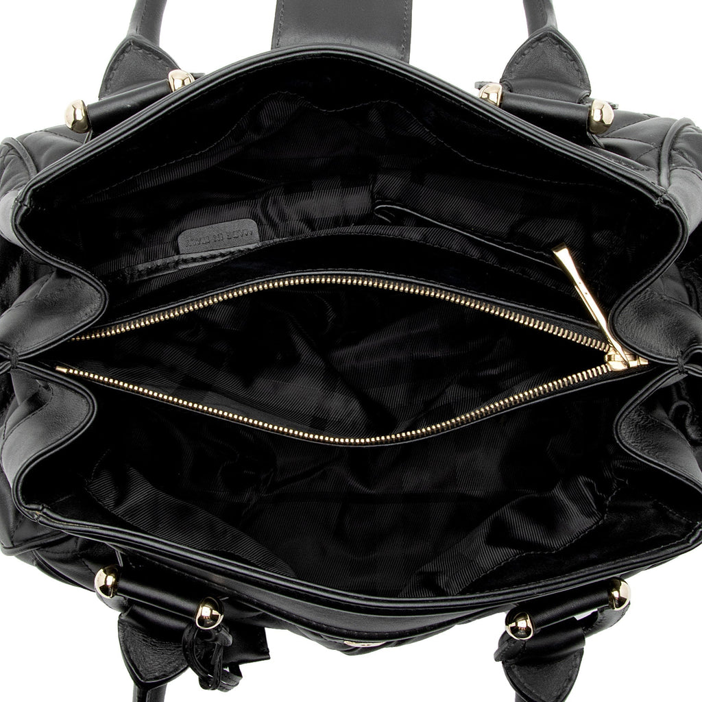 Burberry Quilted Leather Manor Satchel (SHF-XS6CjR)