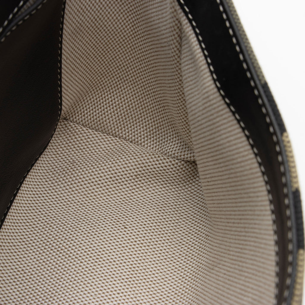 Burberry Tartan Check Calfskin Note Bag (SHF-Ek9q6h)