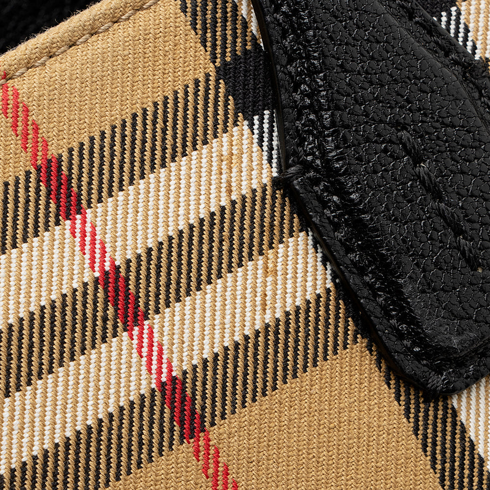 Burberry Vintage Check Banner Baby Tote (SHF-18952)
