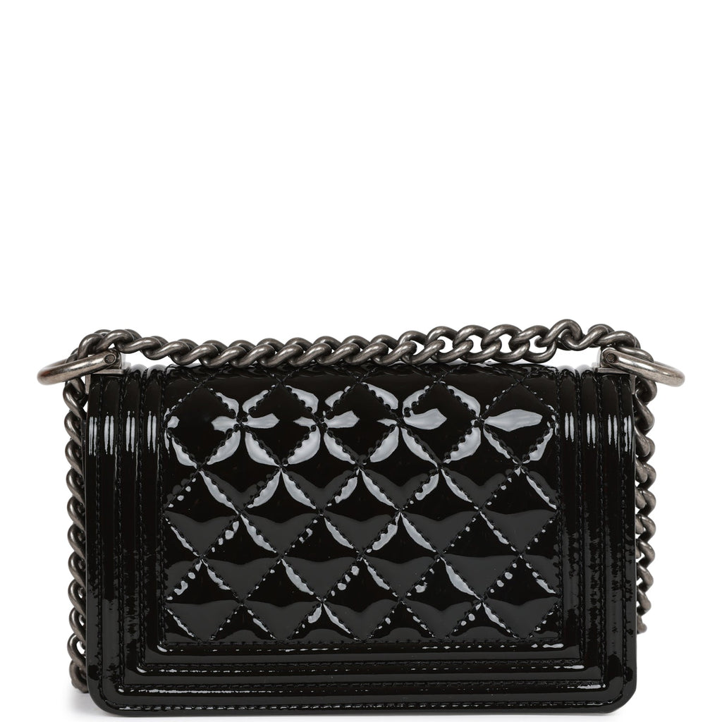 Chanel Success Story Black Lambskin Trunk Set of 4 Mini Bags