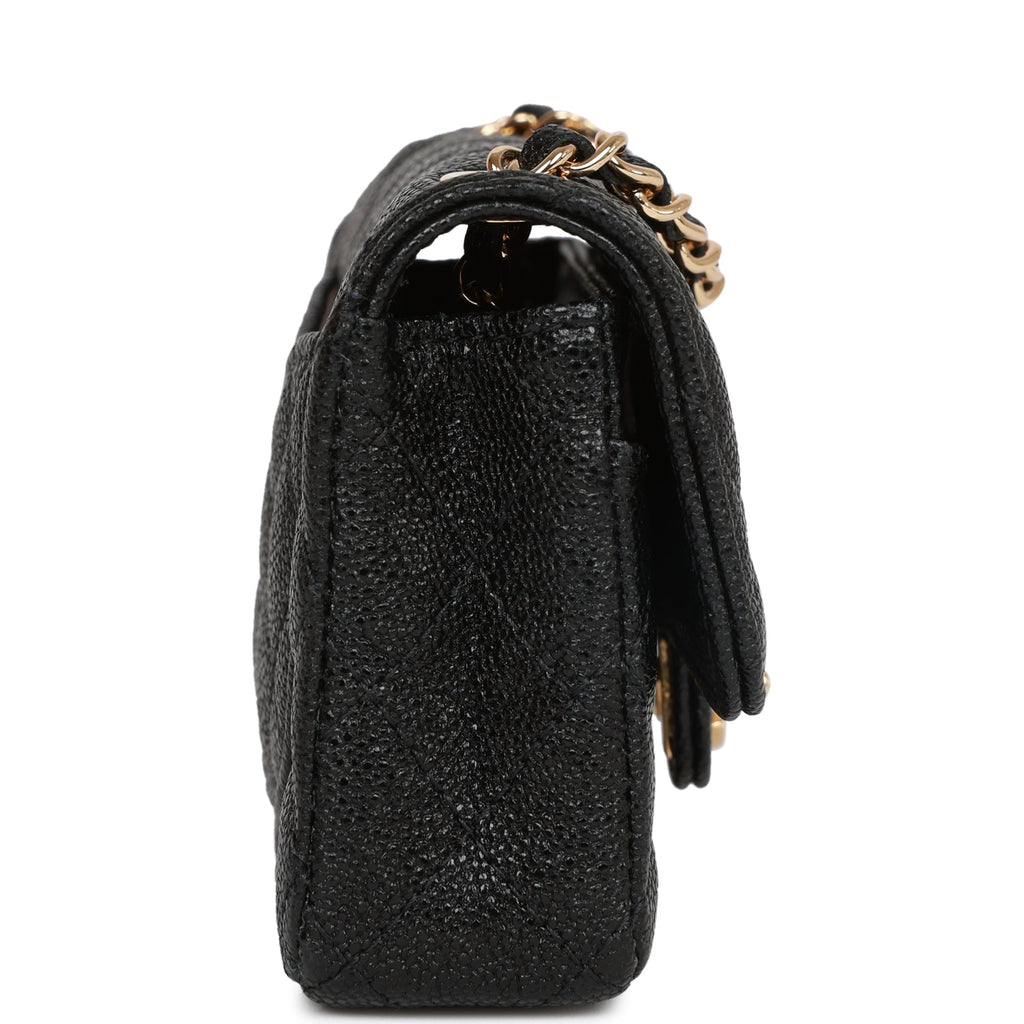 Chanel Success Story Black Lambskin Trunk Set of 4 Mini Bags