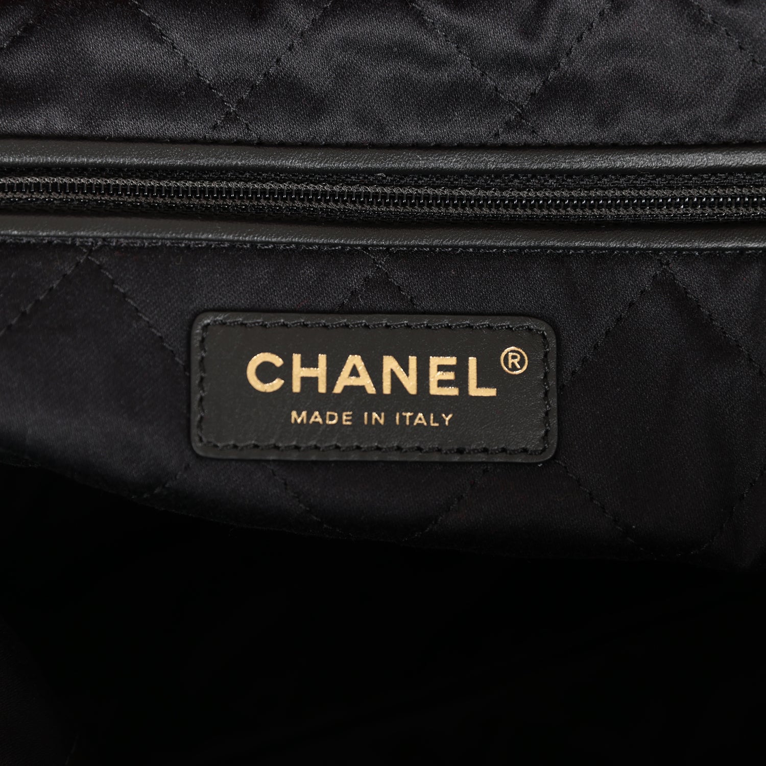 Chanel Small 22 Bag Burgundy and Black Tweed Gold Hardware