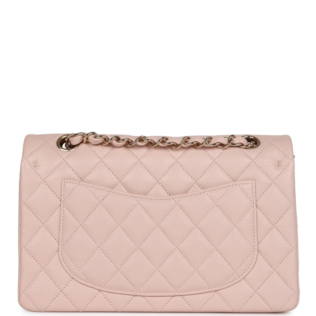 Chanel bag Small Classic Double Flap Bag Light Pink Caviar Gold Hardware
