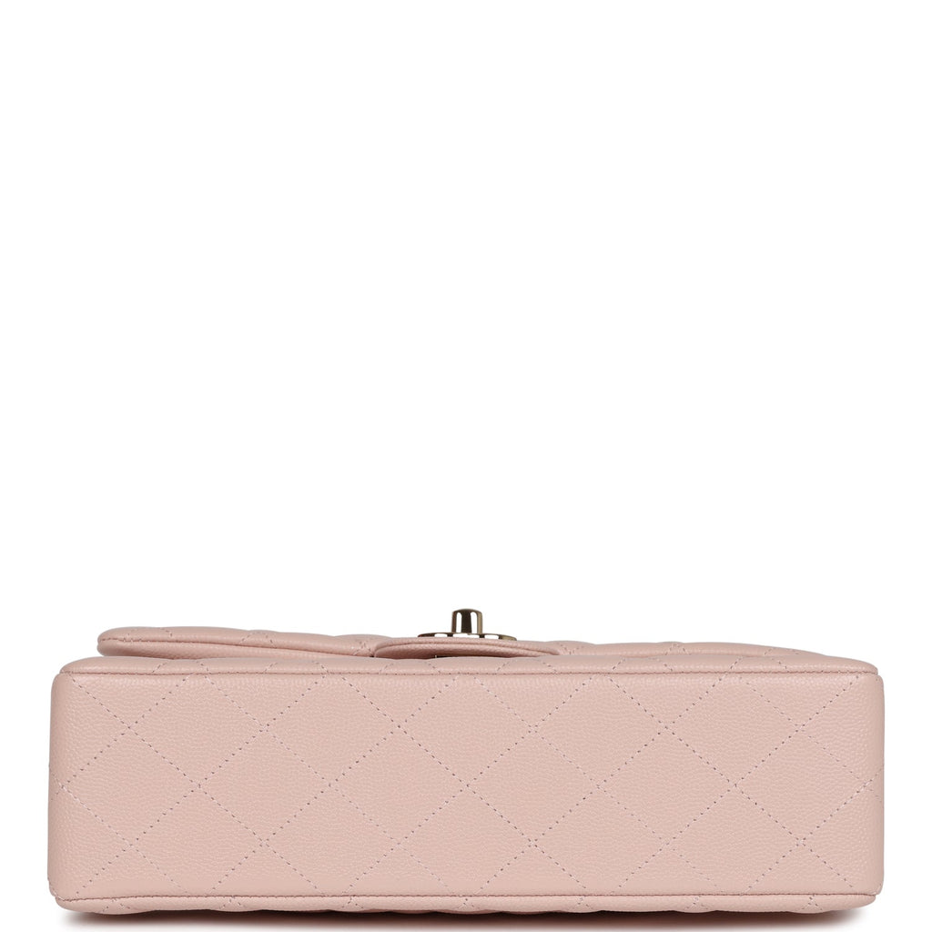 Chanel bag Small Classic Double Flap Bag Light Pink Caviar Gold Hardware