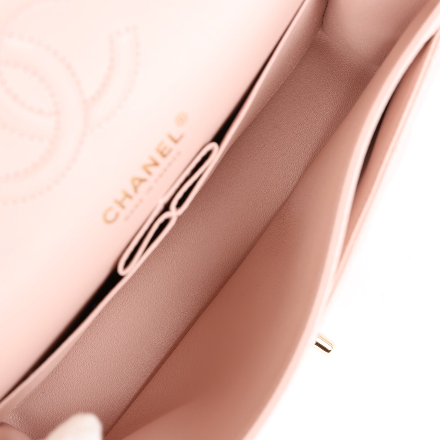 Chanel bag Small Classic Double Flap Bag Light Pink Caviar Gold Hardware