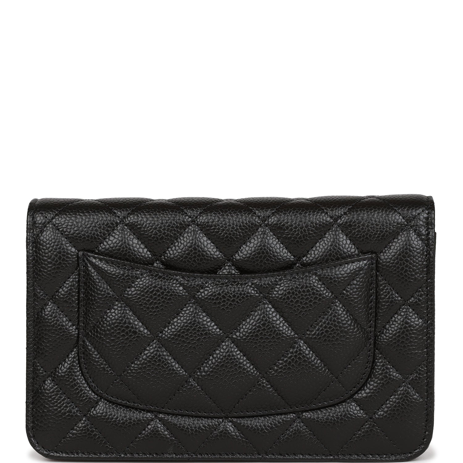 Chanel Wallet on Chain WOC Black Caviar Gold Hardware