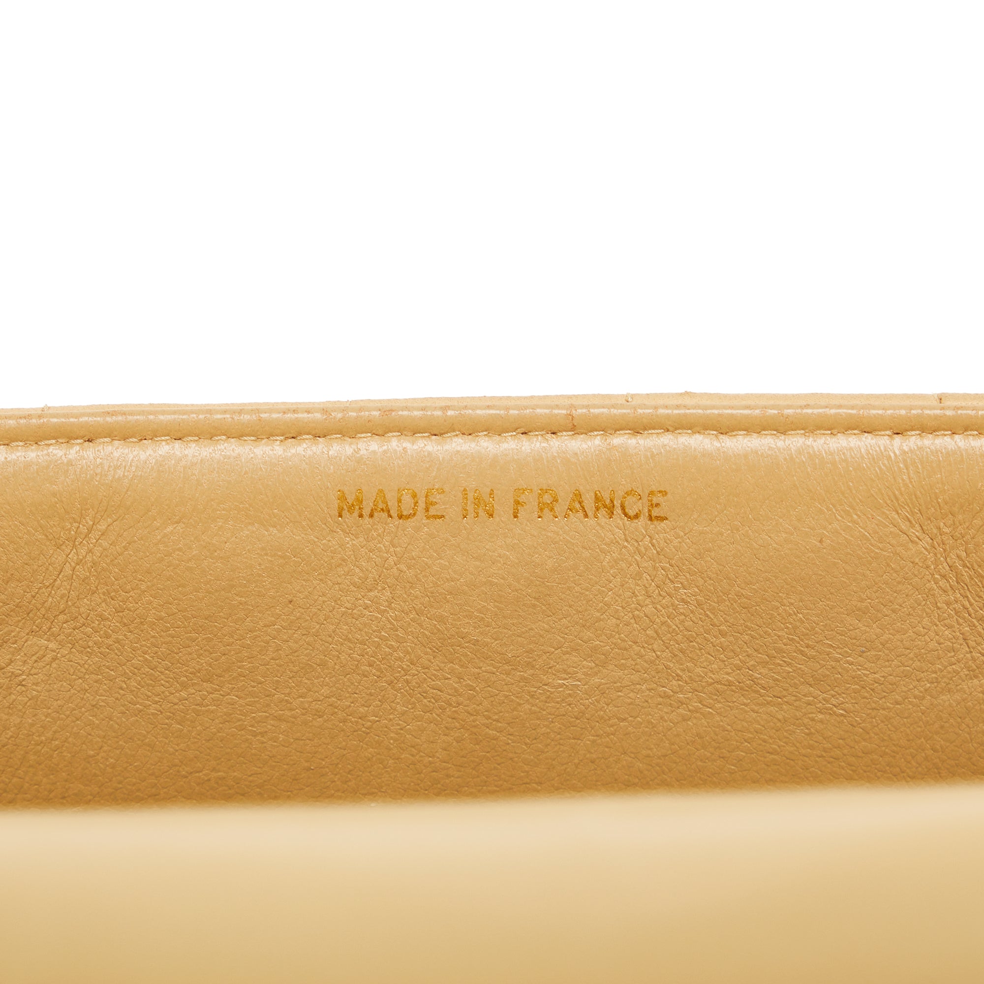 CHANEL Lambskin Vertical Border Flap Crossbody Bag