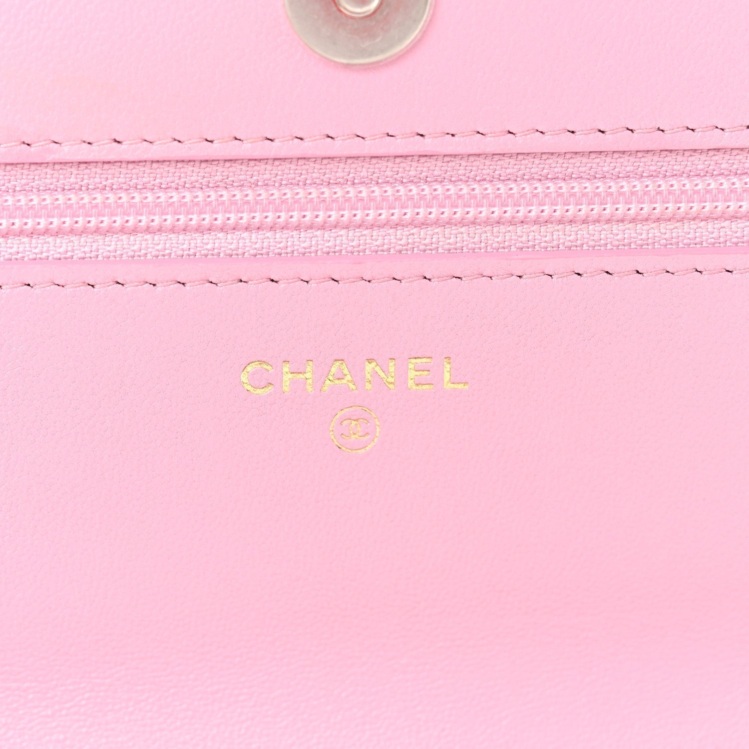 CHANEL QUILTED LAMBSKIN CHANEL 19 WALLET ON CHAIN WOC