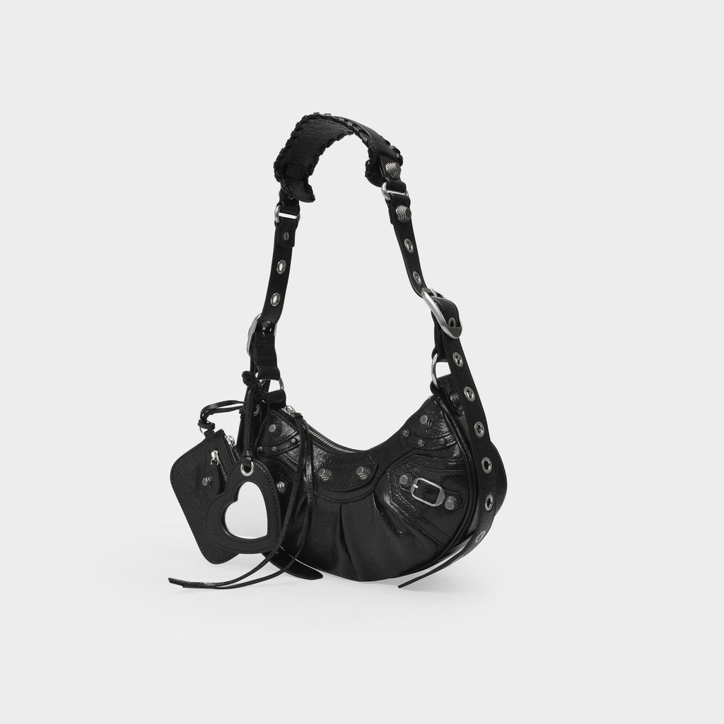 Cagole Shoulder Xs Bag - Balenciaga -  Black - Leather