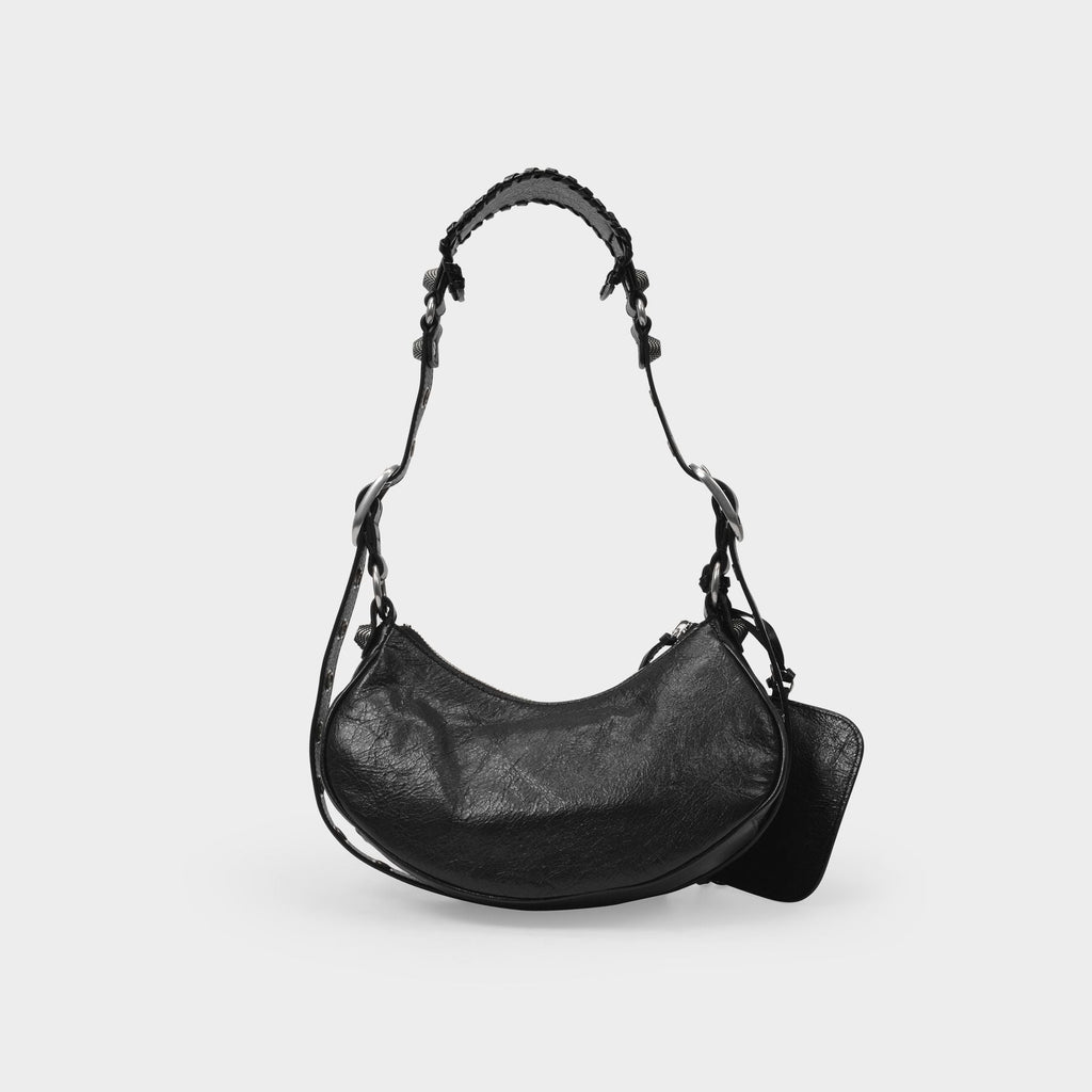 Cagole Shoulder Xs Bag - Balenciaga -  Black - Leather