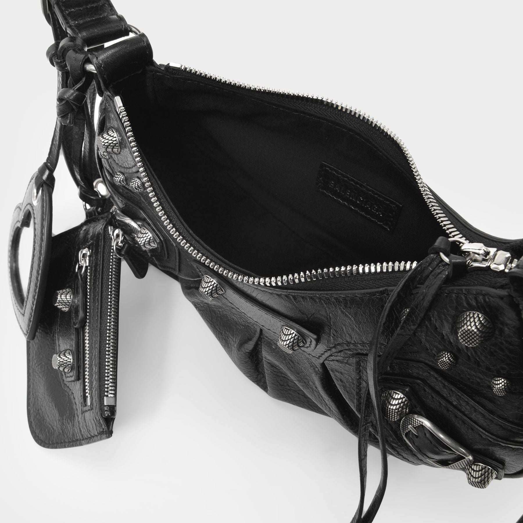 Cagole Shoulder Xs Bag - Balenciaga -  Black - Leather