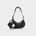 Cagole Shoulder Xs Bag - Balenciaga -  Black - Leather