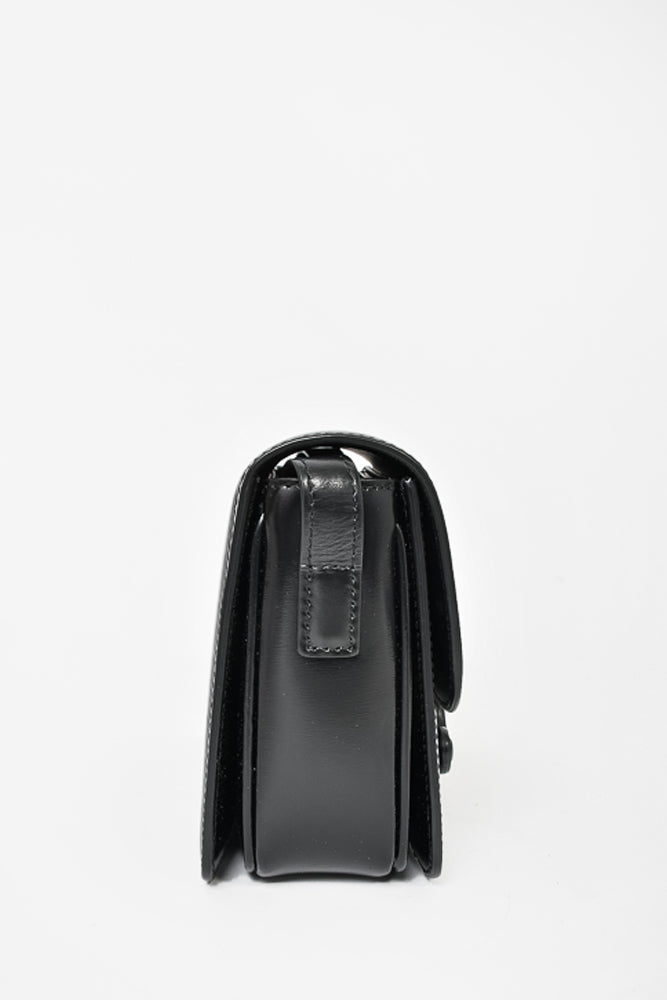 Celine Black Leather Teen "Cuir Triomphe" Crossbody