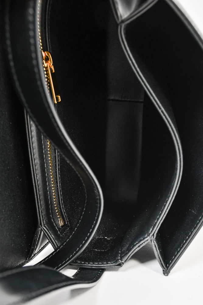 Celine Black Leather Teen "Cuir Triomphe" Crossbody