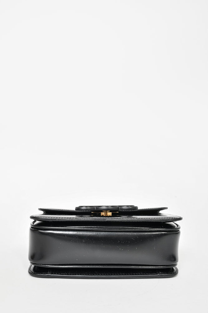 Celine Black Leather Teen "Cuir Triomphe" Crossbody