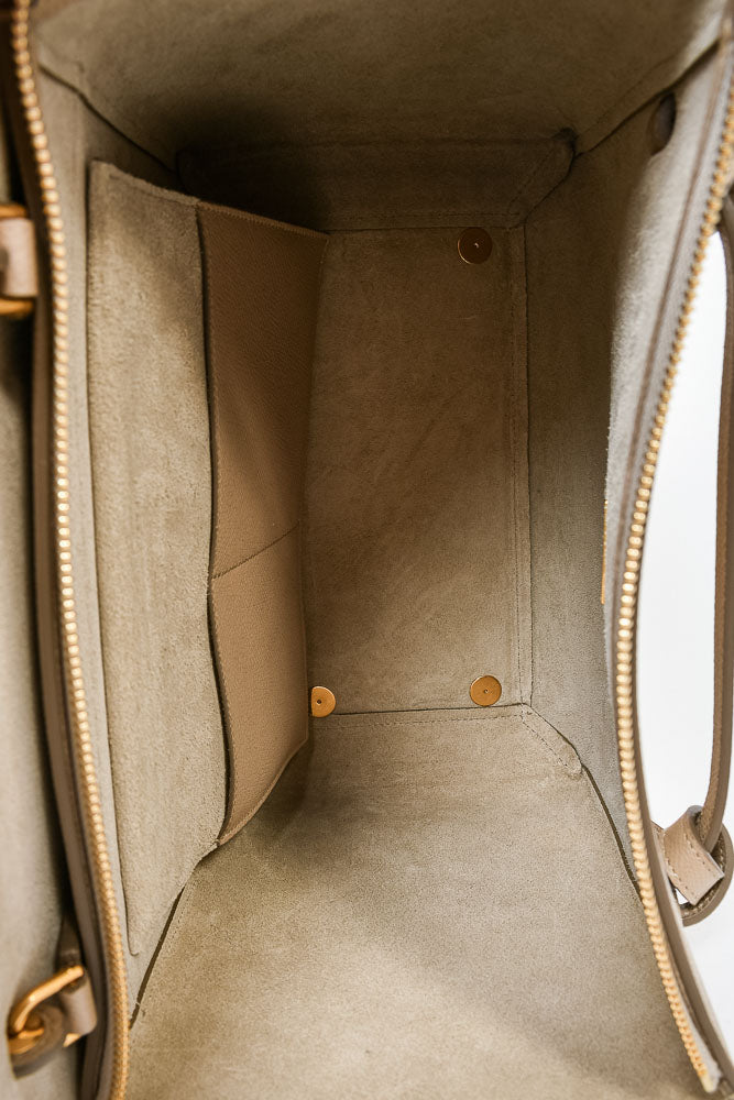 Celine Light Taupe Mini Belt Bag