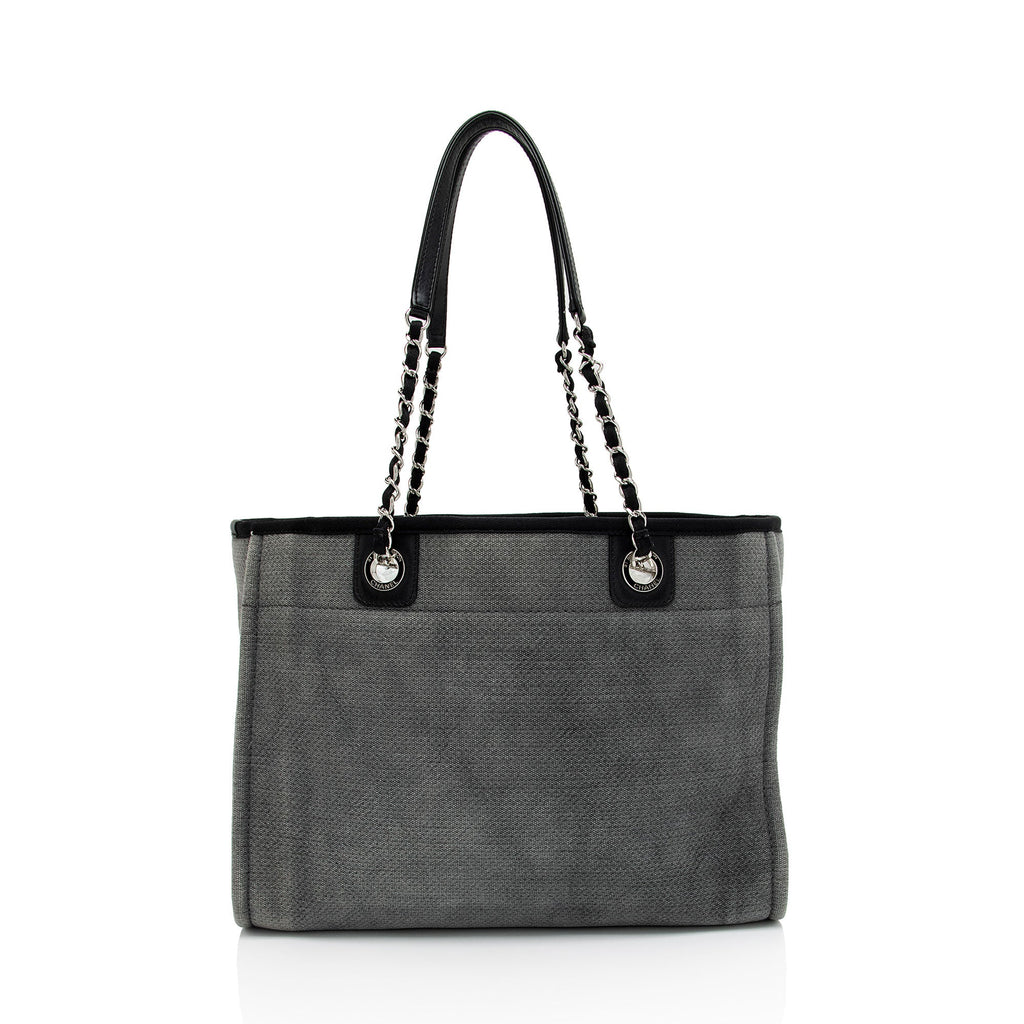 Chanel Denim Deauville Small Tote (SHF-TNnz1R)