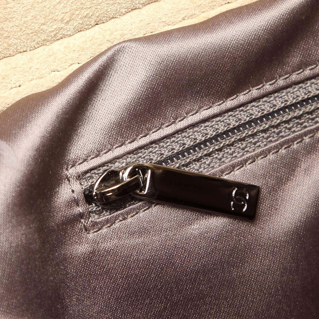 Chanel Glazed Portobello Leather Satchel (SHG-13861)
