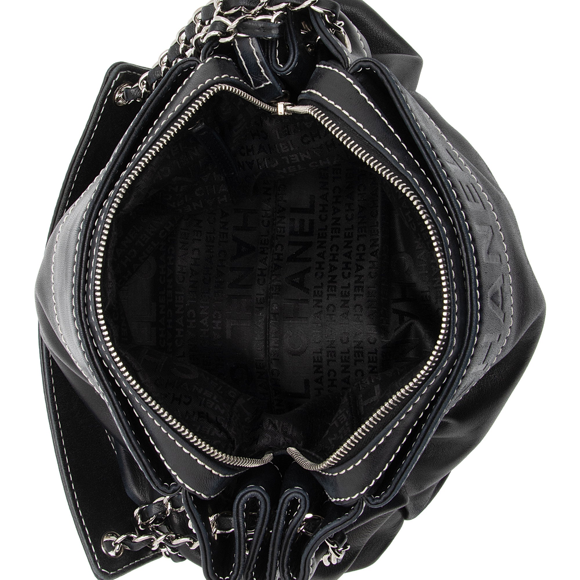 Chanel Lambskin LAX Accordion Shoulder Bag (SHF-WhynN4)