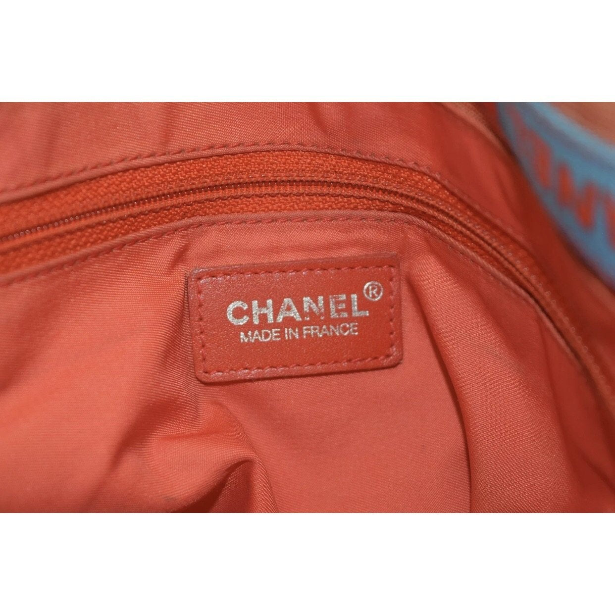 Chanel Large CC Travel Tote: Rare Red and Tan Color