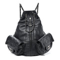CHANEL MULTI POCKETS CALFSKIN LEATHER BACKPACK