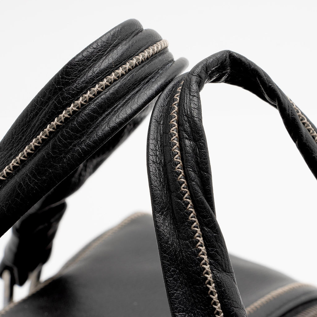 Chanel Vintage Lambskin Essential Bowler Bag (SHF-AnnD2G)