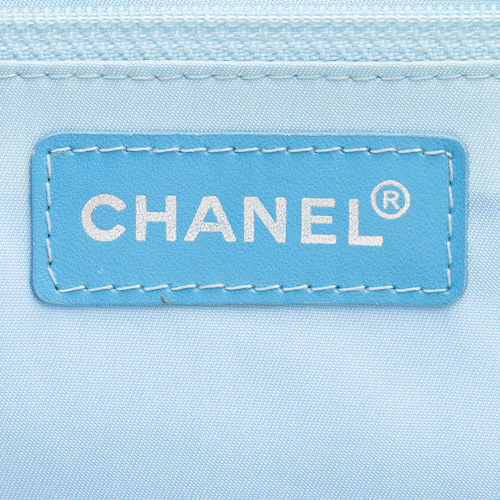 Chanel Vintage Nylon Travel Ligne Large Tote (SHF-18676)