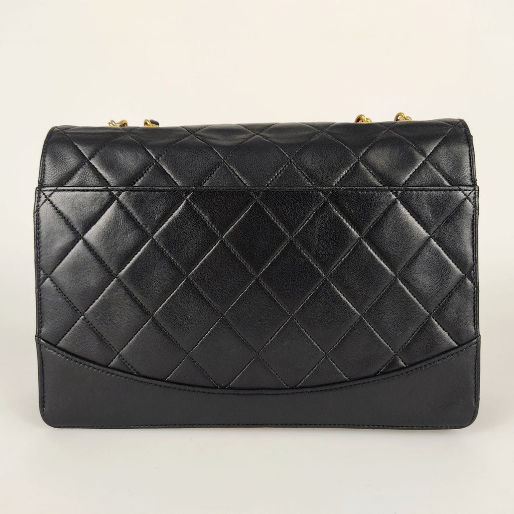 CHANEL shoulder bag Timeless Classica 2.55 matelasse in black leather