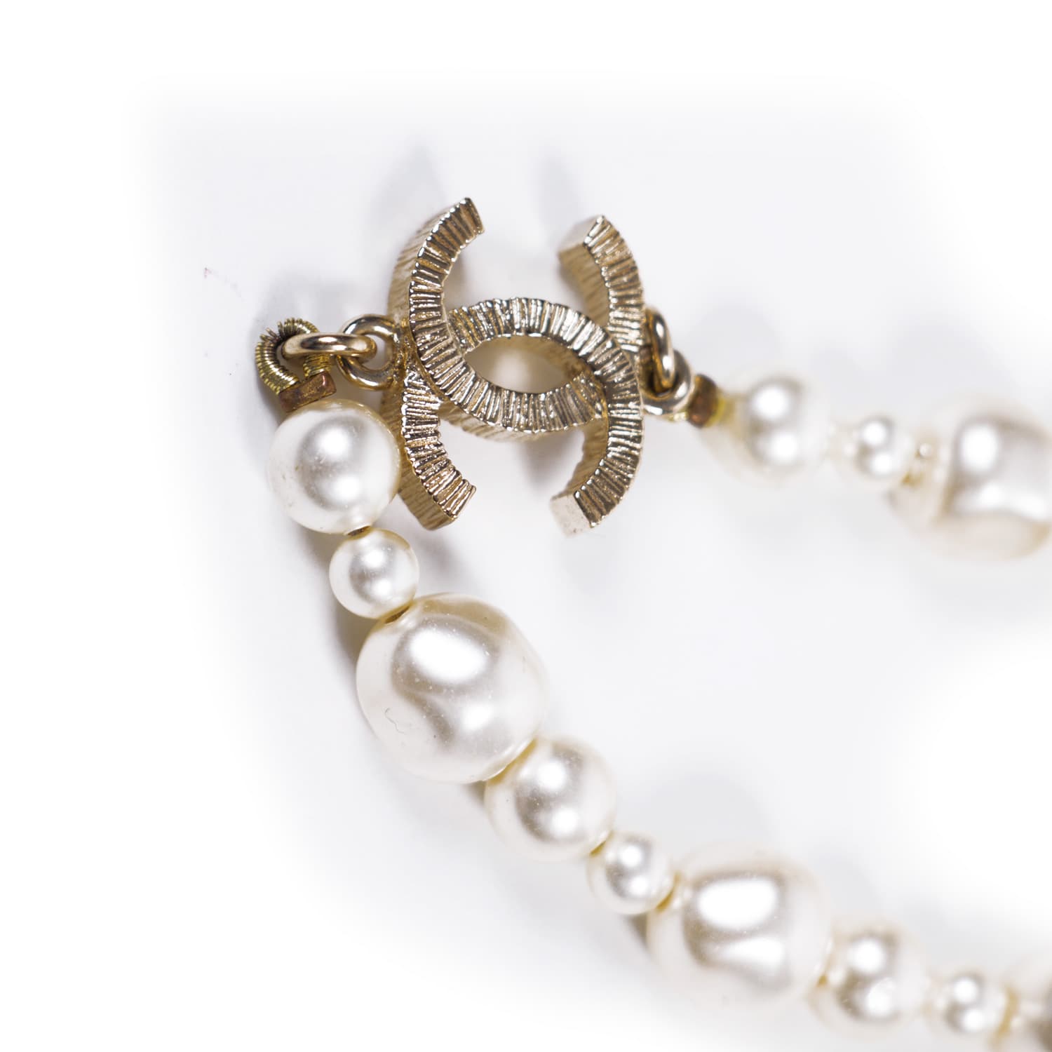 Chanel Pearl Graduated Long Necklace