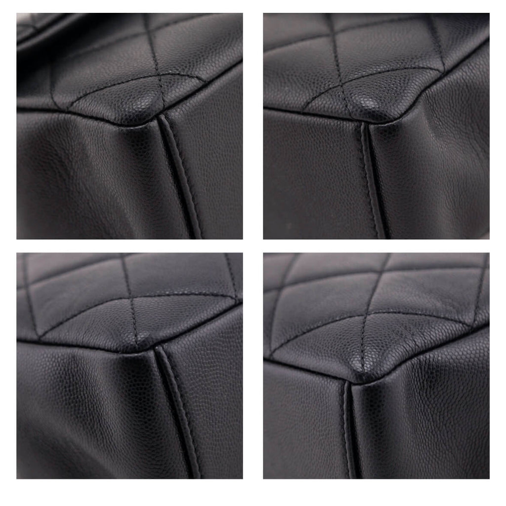 Chanel Black Quilted Grained Calfskin My Everything Flap Bag