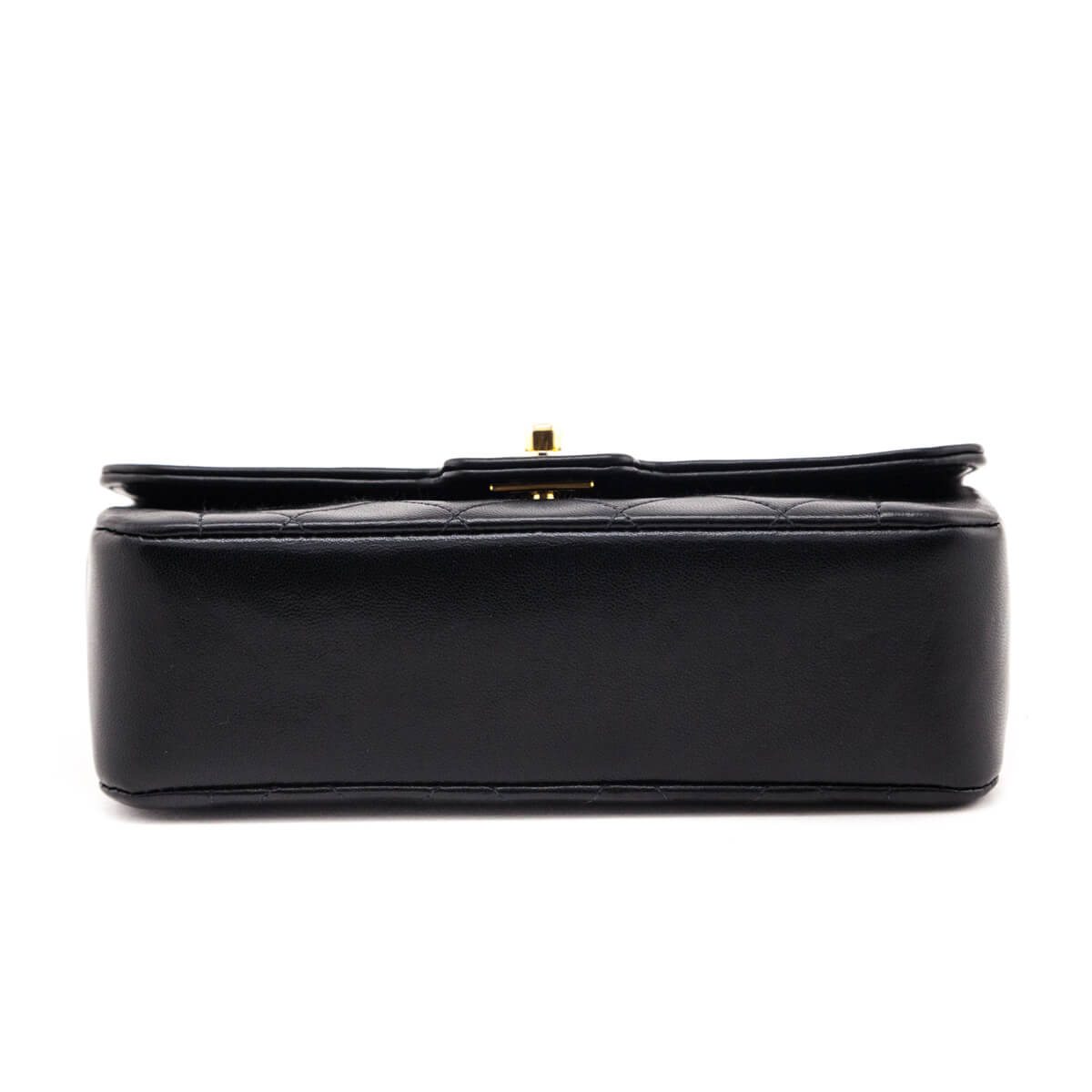Chanel Black Quilted Lambskin Vintage Mini Diana Flap Bag