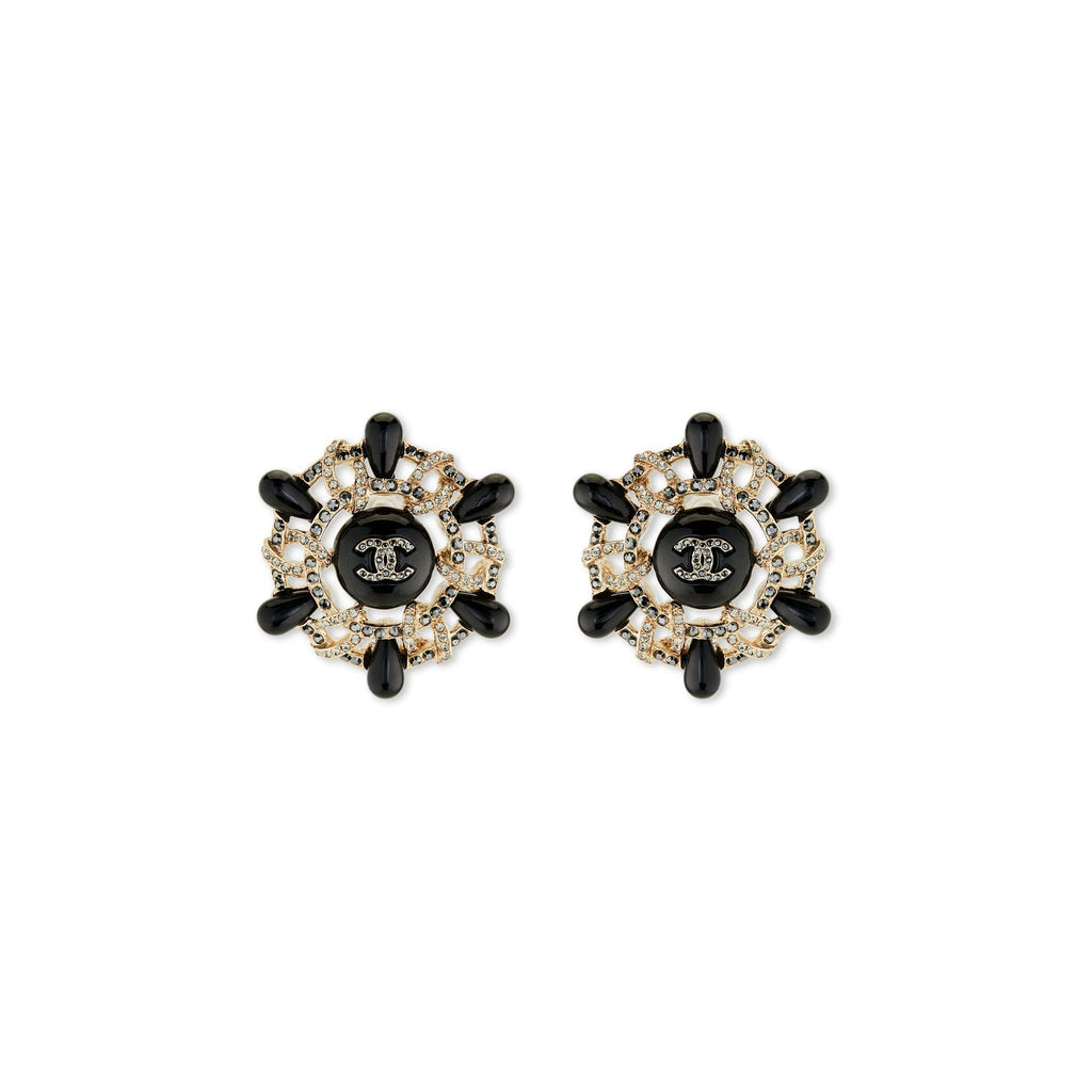 Chanel round earrings - M��tiers d'art Hambourg 2017/2018