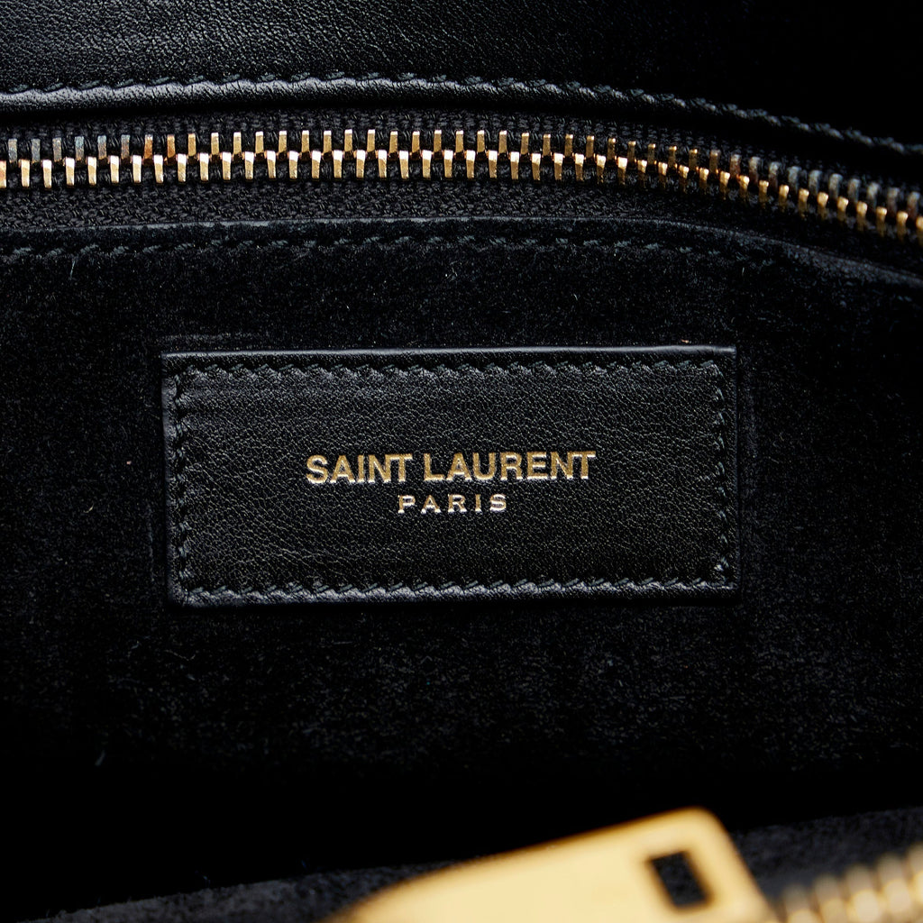 Saint Laurent Small Sac De Jour Black