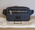 Authentic GG Black Belt Bag Gucci