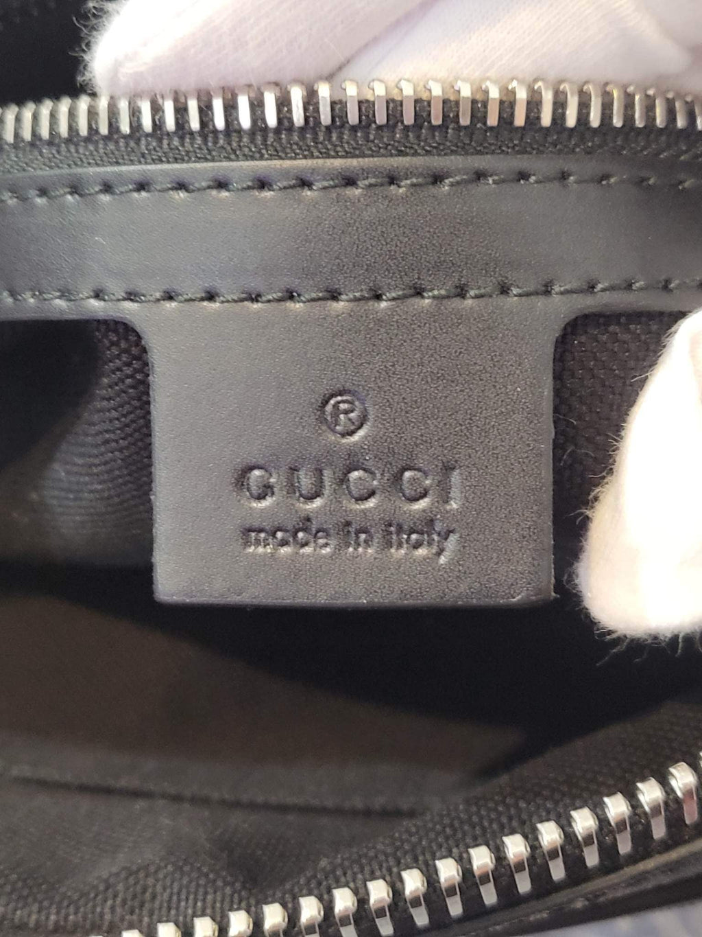 Authentic GG Black Belt Bag Gucci