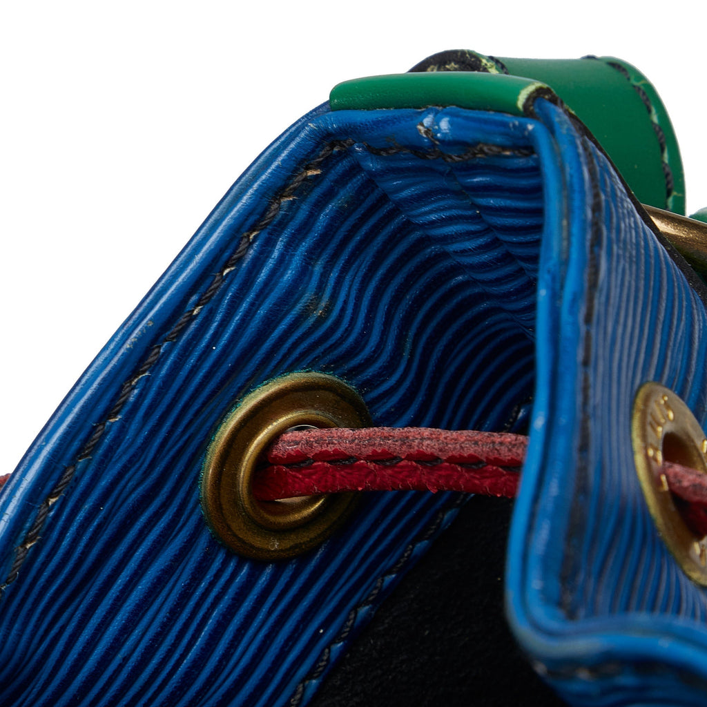 LOUIS VUITTON Epi Noe Tricolor GM Bucket Bag