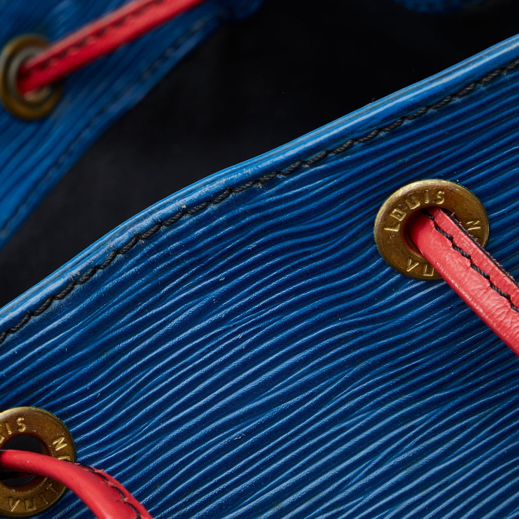 LOUIS VUITTON Epi Noe Tricolor GM Bucket Bag