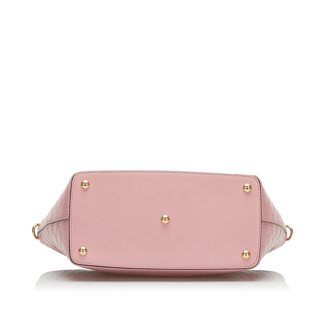 SALE Gucci Handbag Pink Guccissima