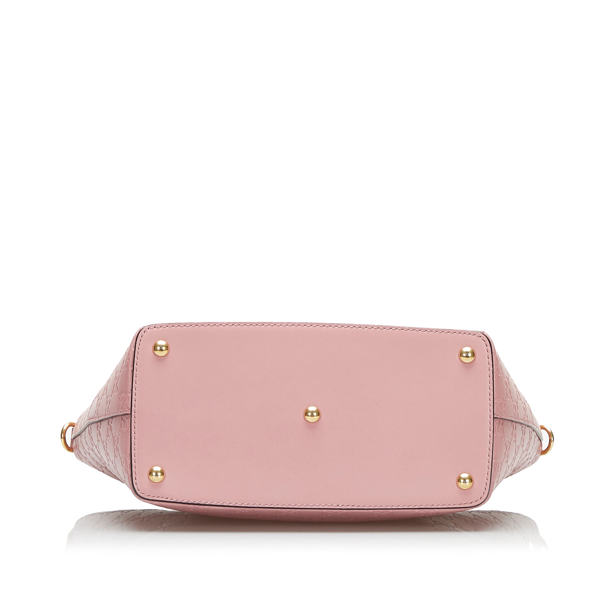 SALE Gucci Handbag Pink Guccissima