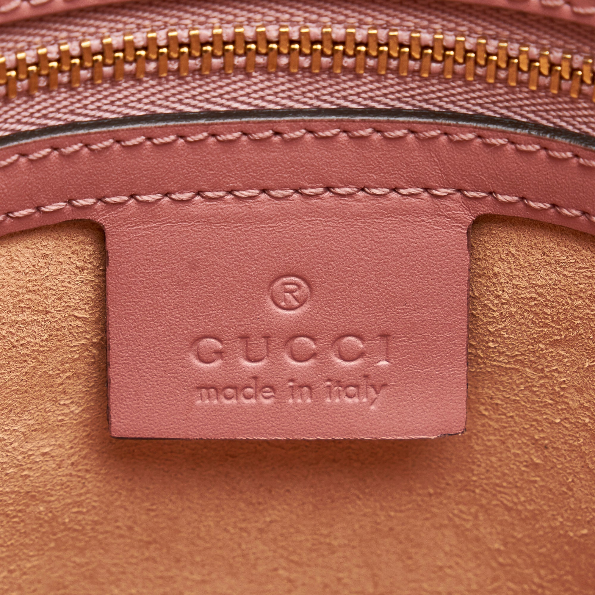 SALE Gucci Handbag Pink Guccissima