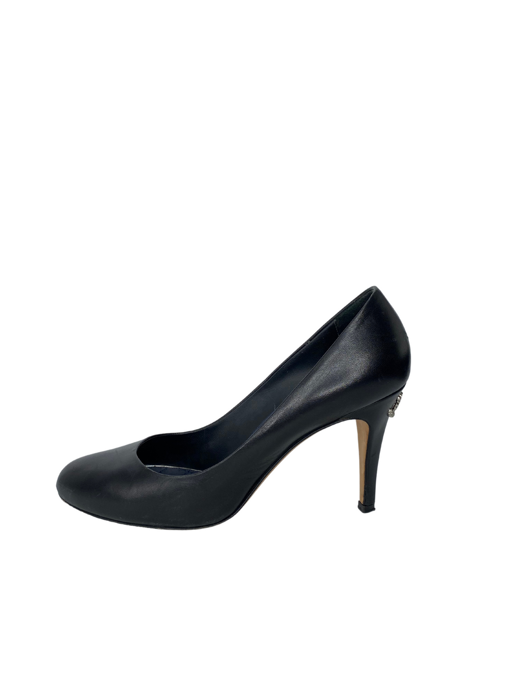 Chanel Leather Round Toe Pump |US9.5|FR39.5|
