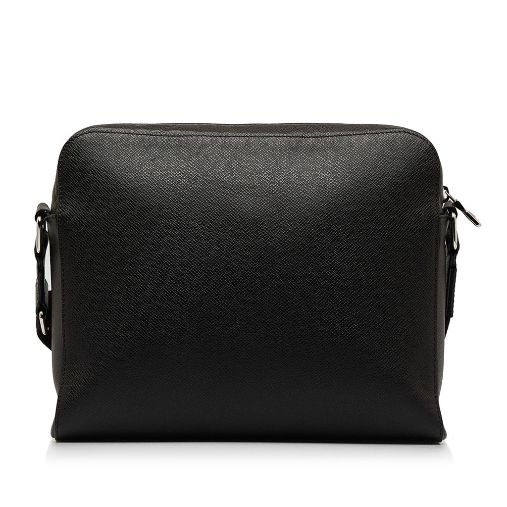 LOUIS VUITTON Taiga Anton Messenger PM Crossbody Bag