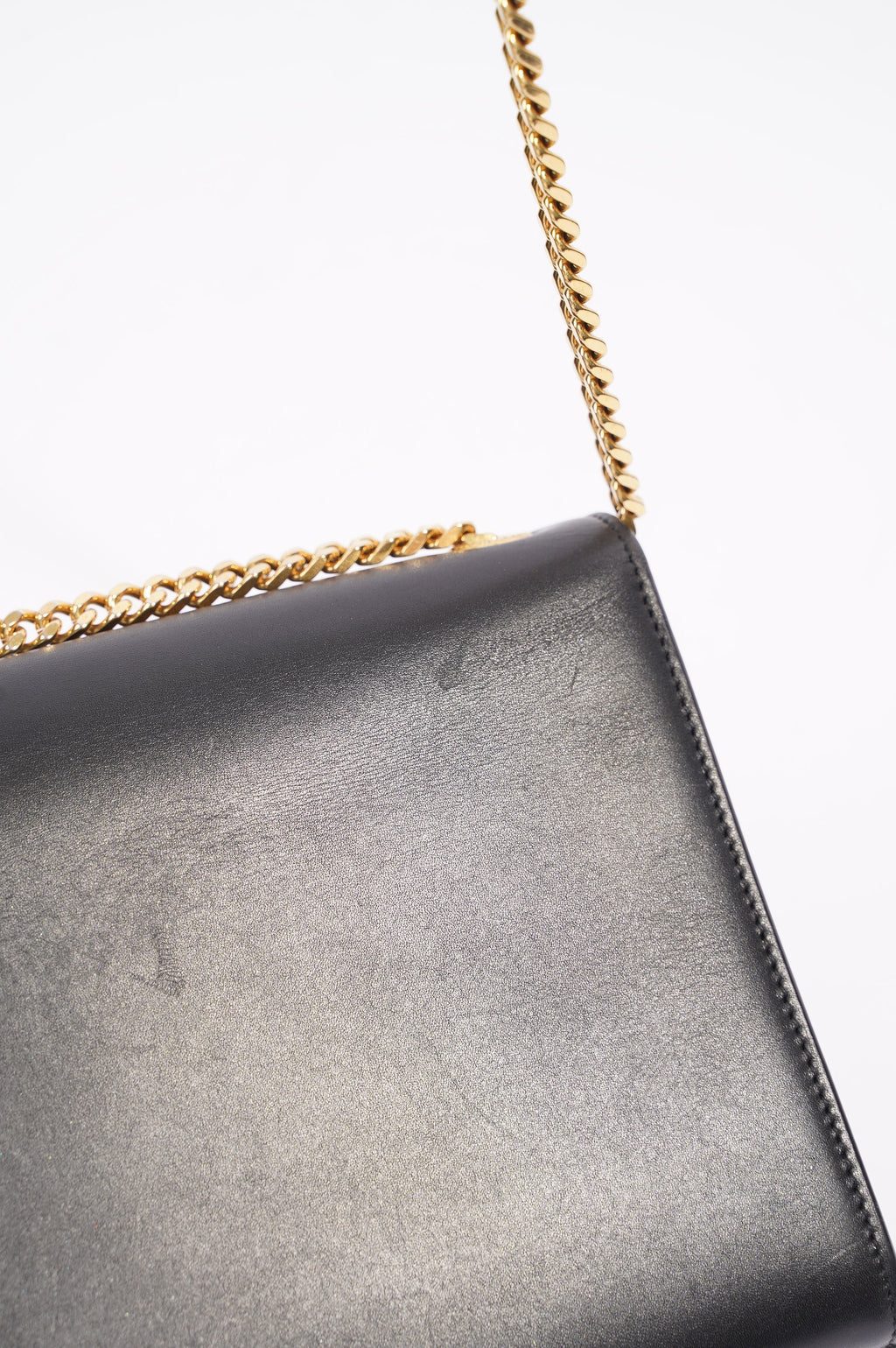 Saint Laurent Womens Kate Tassel Bag Black Medium