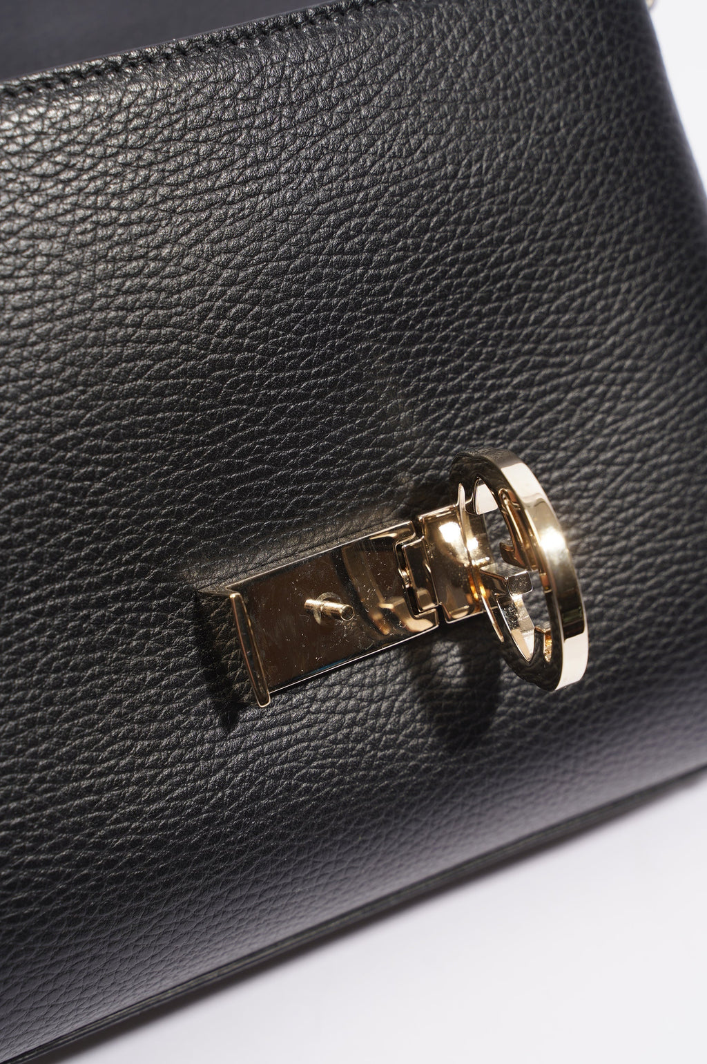 Gucci Womens Dollar Interlocking GG Bag Black