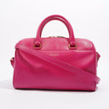 Saint Laurent Womens Duffle Bag Pink Leather Baby