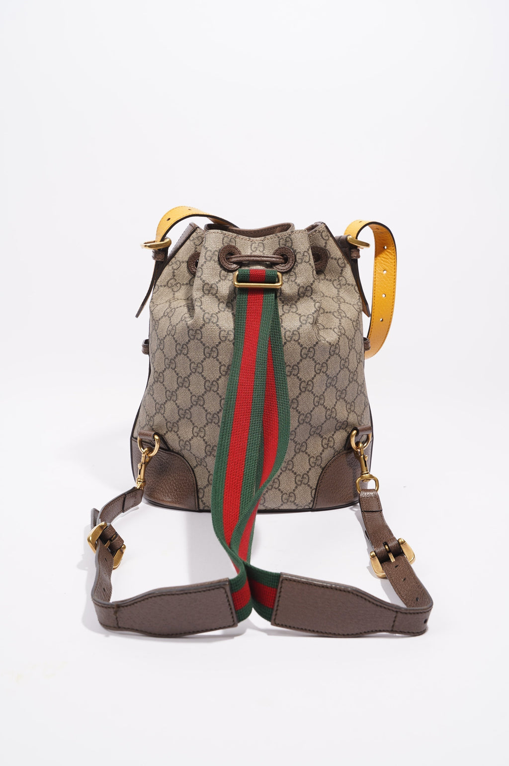 Gucci Neo Vintage Bucket Brown Canvas / Leather