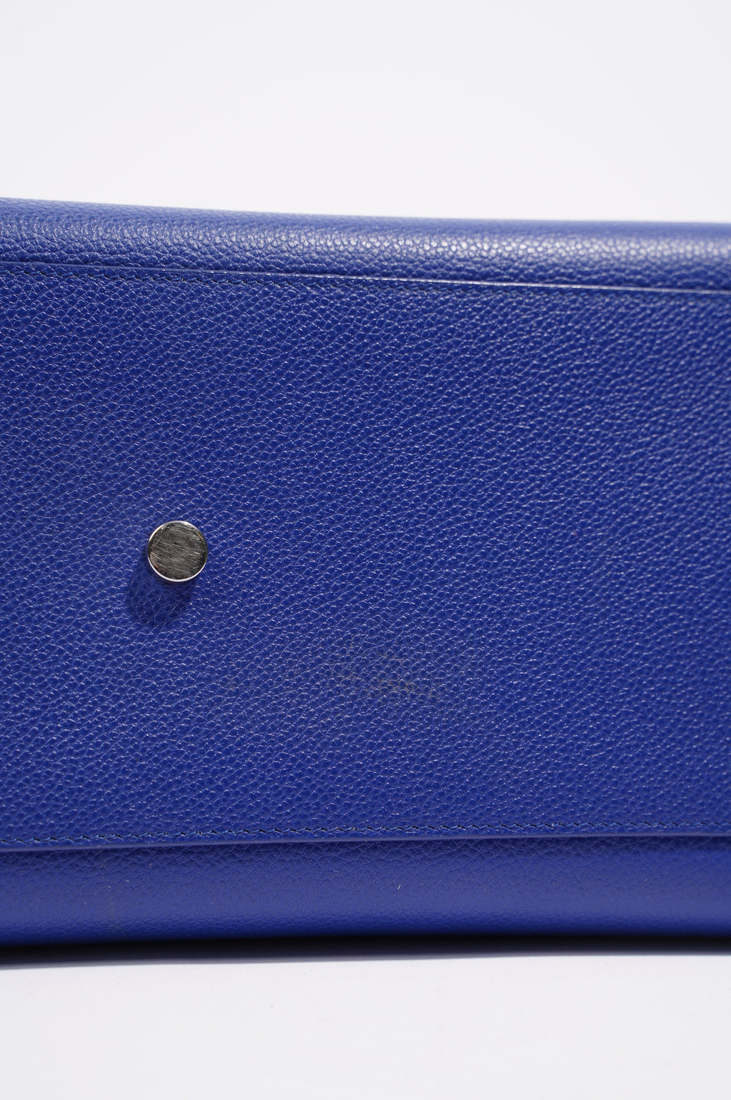 Saint Laurent Womens Sac De Jour Blue Small